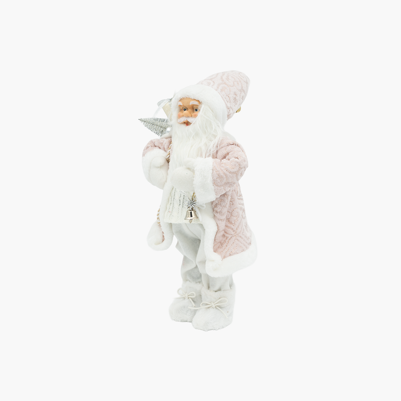 JC Pembe Tombiş Noel Baba 45cm