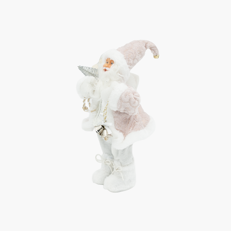JC Pembe Tombiş Noel Baba 60cm