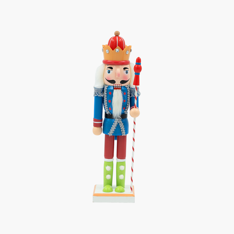 JC HAPPY SUGAR Rainbow Beyaz Stantlı  Nutcracker 38cm