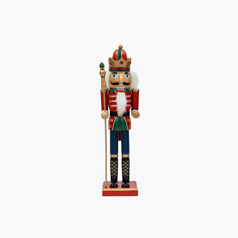 JC Kırmızı  Stantlı Nutcracker 38 cm