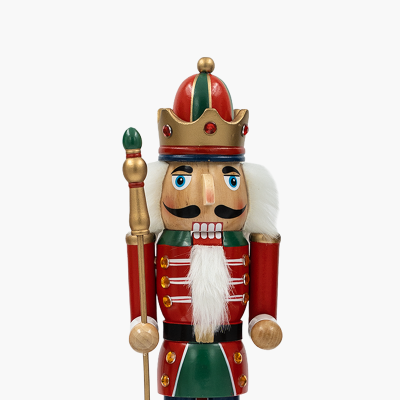 JC Kırmızı  Stantlı Nutcracker 38 cm