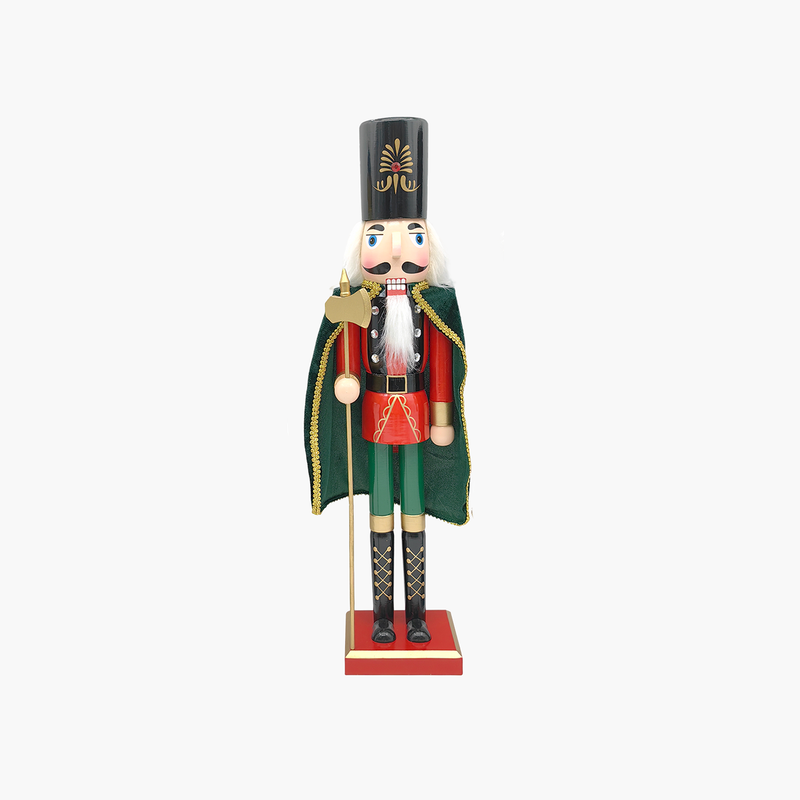 JC Yeşil Pelerinli  Nutcracker 61cm
