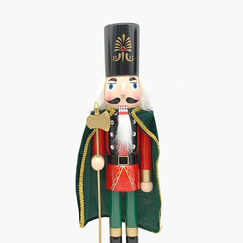 JC Yeşil Pelerinli  Nutcracker 61cm