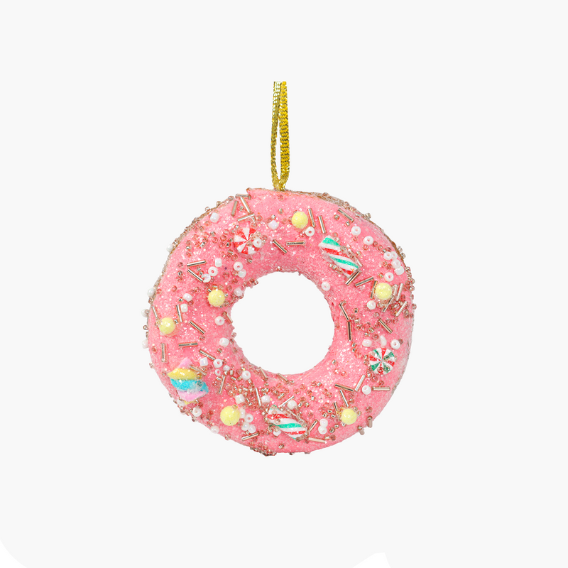 JC HAPPY SUGAR Pembe Donut Süs 10cm
