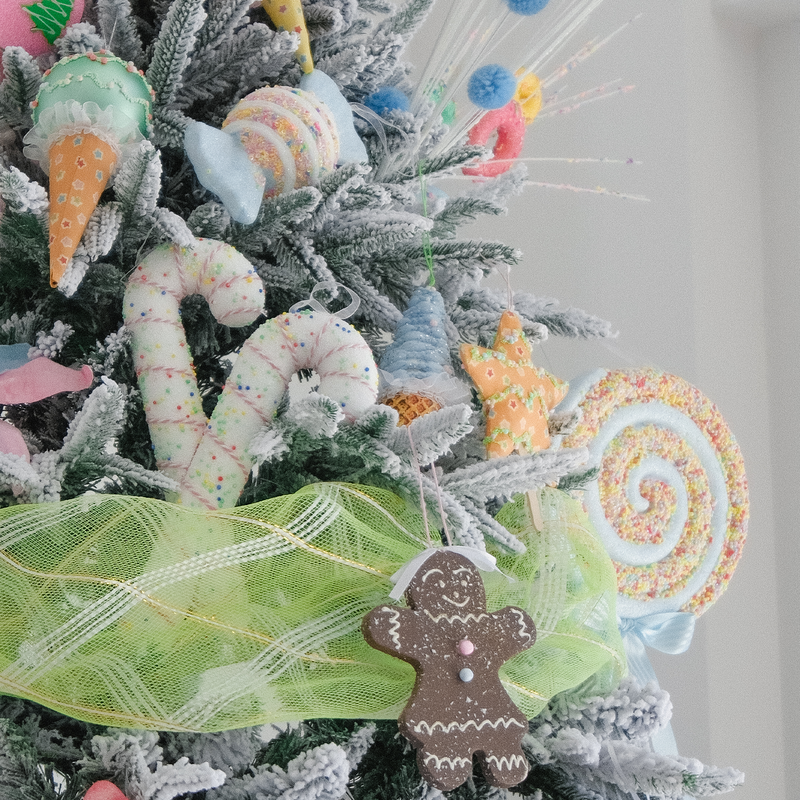 JC HAPPY SUGAR Turuncu Yıldız Süs 17cm