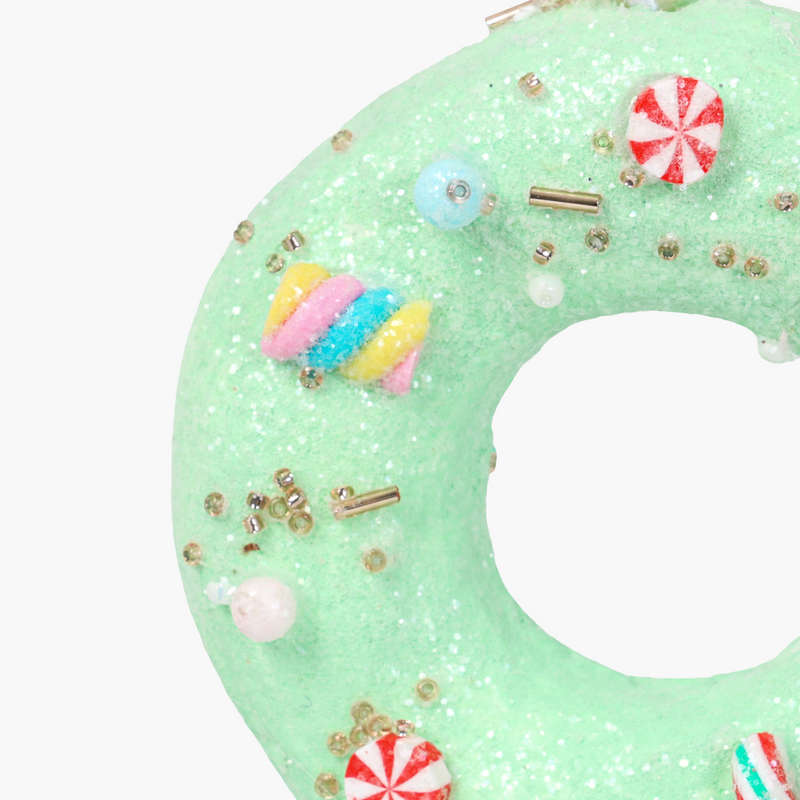 JC HAPPY SUGAR Yeşil Donut Süs 11cm