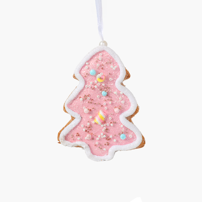 JC HAPPY SUGAR Pembe Çam Ağacı Süs 15cm
