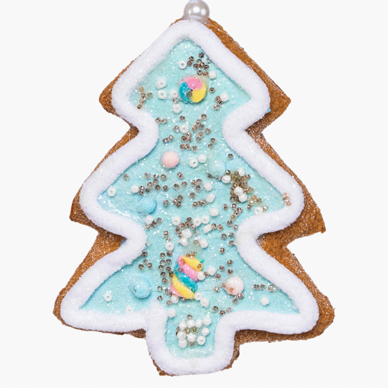 JC HAPPY SUGAR Mavi Çam Ağacı Süs 15cm