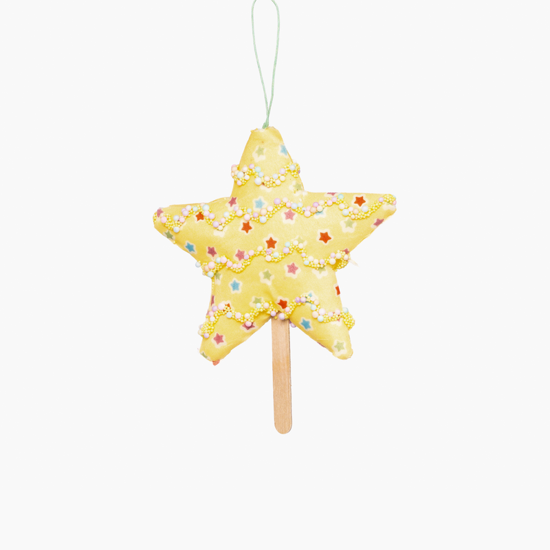 JC HAPPY SUGAR Sarı Yıldız Süs 17cm