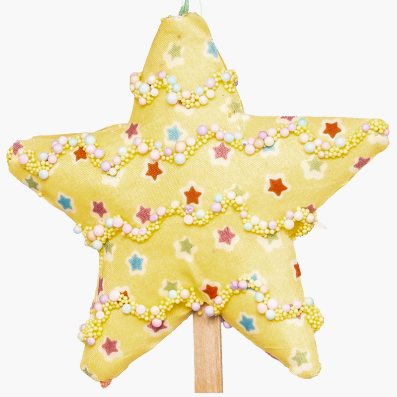 JC HAPPY SUGAR Sarı Yıldız Süs 17cm
