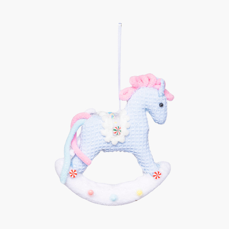 JC HAPPY SUGAR Mavi Sallanan Unicorn Süs 15,5cm