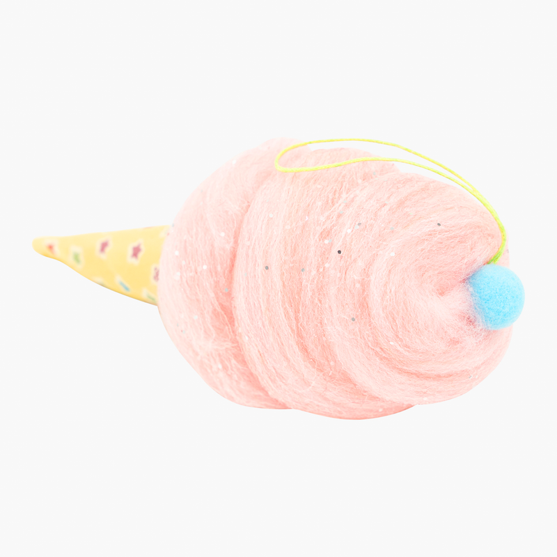 JC HAPPY SUGAR Pembe, Sarı Icecream Süs 18cm