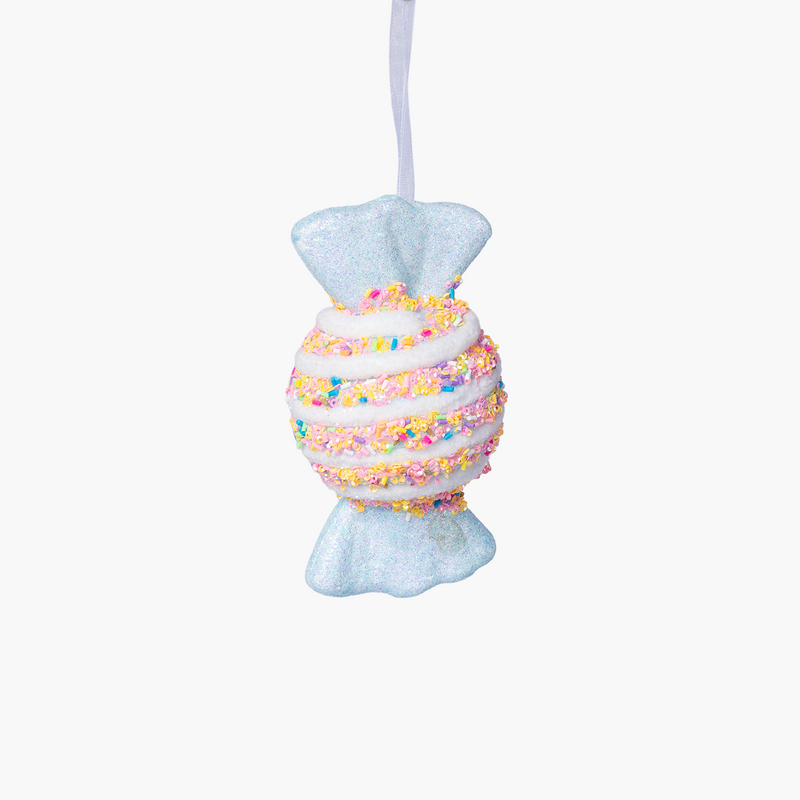JC HAPPY SUGAR Mavi Şeker Askılı Süs 13.5cm