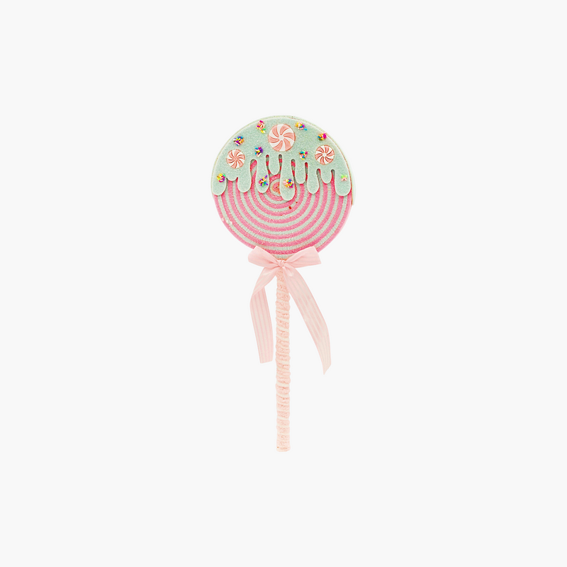 JC HAPPY SUGAR Pembe Lolipop Süs 18x50cm