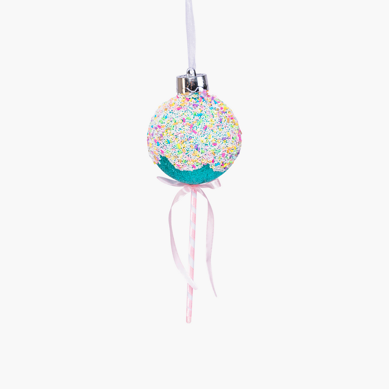 JC HAPPY SUGAR Mavi Lolipop Askılı Süs 8x24cm