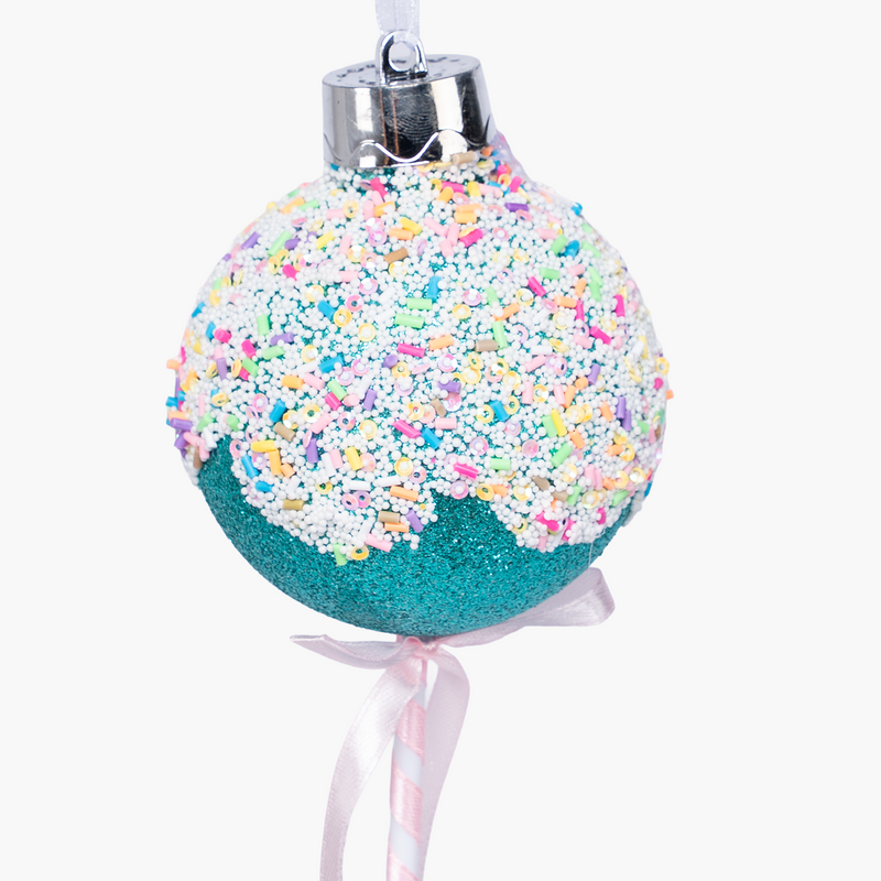 JC HAPPY SUGAR Mavi Lolipop Askılı Süs 8x24cm