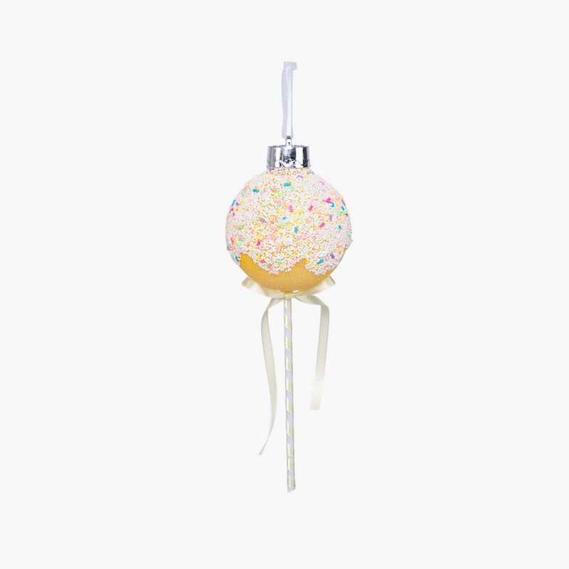 JC HAPPY SUGAR Sarı Lolipop Askılı Süs 8x24cm