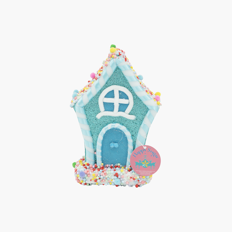 JC HAPPY SUGAR Mavi Şeker Ev Süs 10x26cm