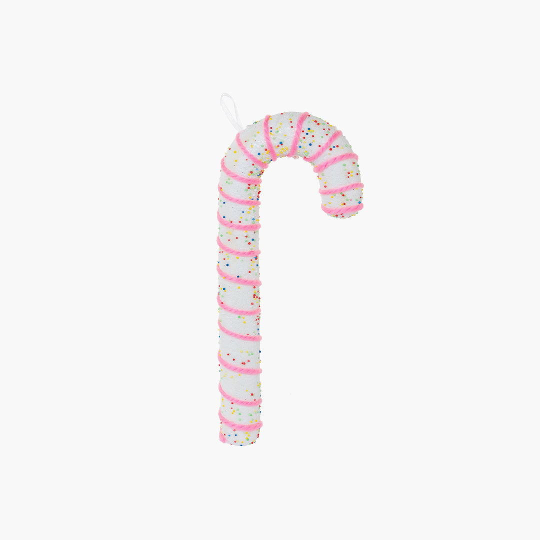 JC HAPPY SUGAR Pembe, Beyaz Baston Şeker Süs 16x40cm
