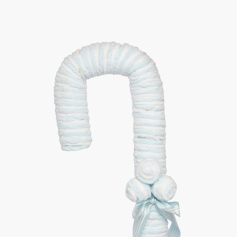 JC HAPPY SUGAR Mavi Baston Şeker Dekor 19x5x100cm  (Led'li)