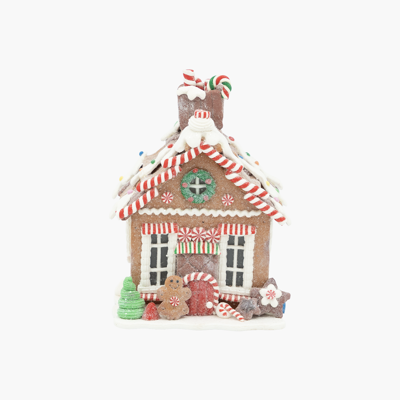 JC HAPPY SUGAR Cookie Işıklı Ev Dekor 18cm (Led'li)