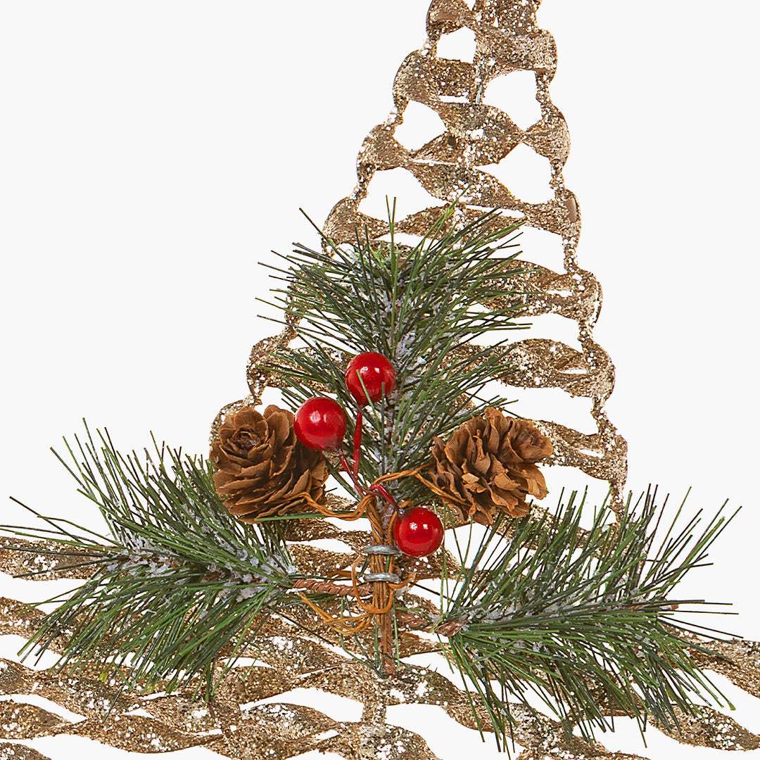 JC Işıklı Yıldız Dekor 40cm (Kendinden Led'li)