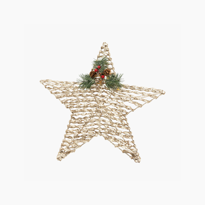 JC Işıklı Yıldız Dekor 40cm (Kendinden Led'li)