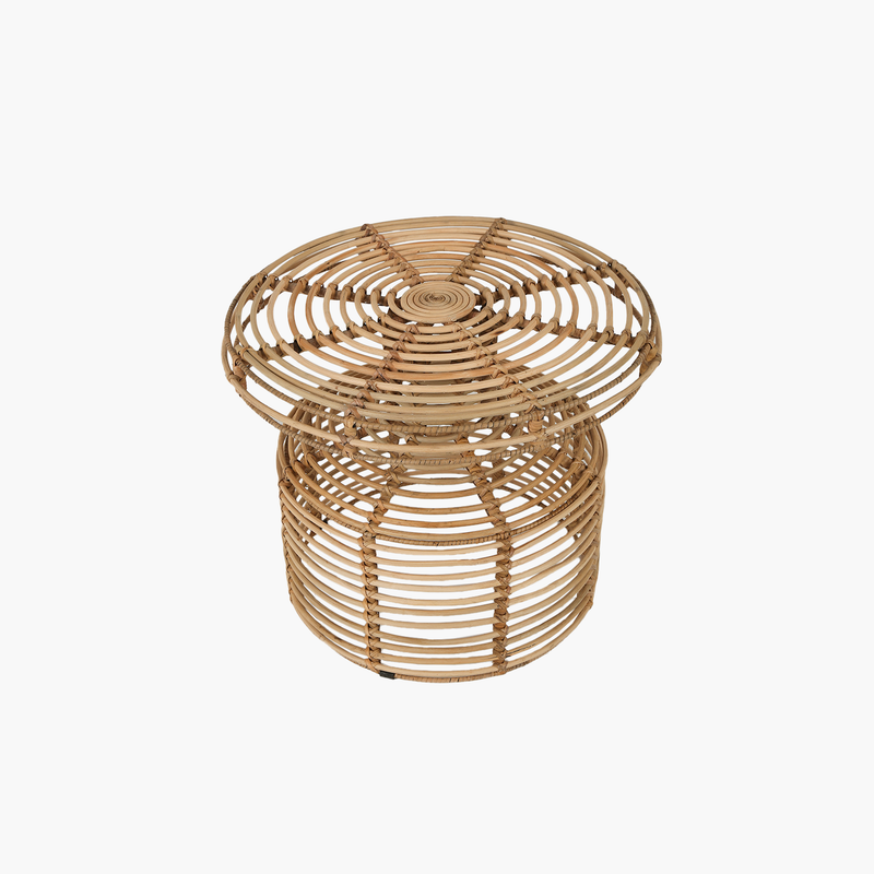 Garlo Natural Rattan Sehpa