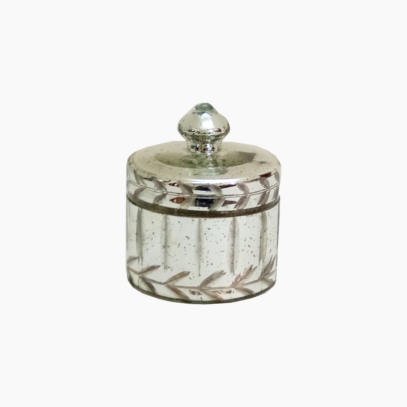 Glass Jar with Lid 11X11X12.5cm