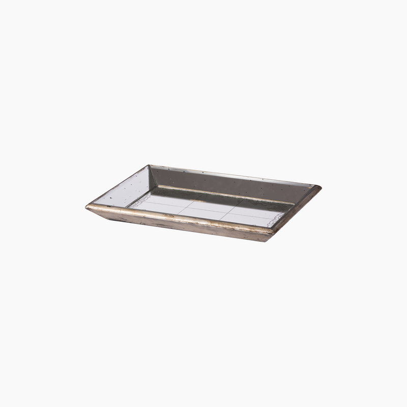 Rectangular Tray with Mirror 49x33x5cm