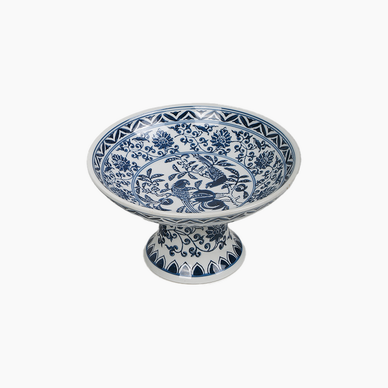 Ceramic Gudai Decoration Bowl 13.5X25.5cm
