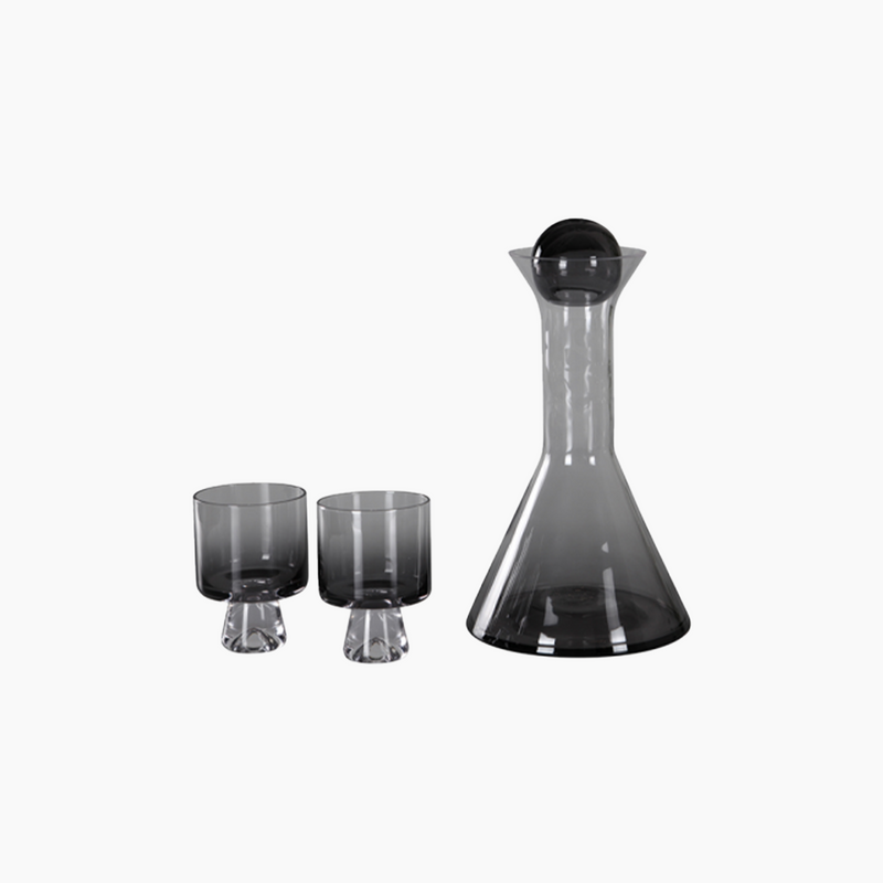 Decanter Set Smoked