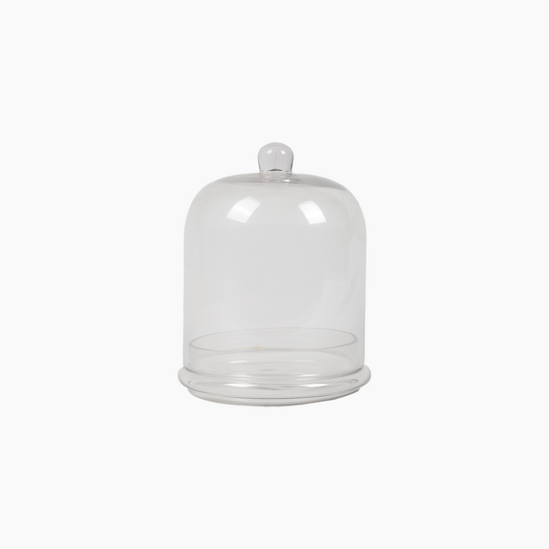 Footed Glass Sugar Bowl S 16X14X20cm