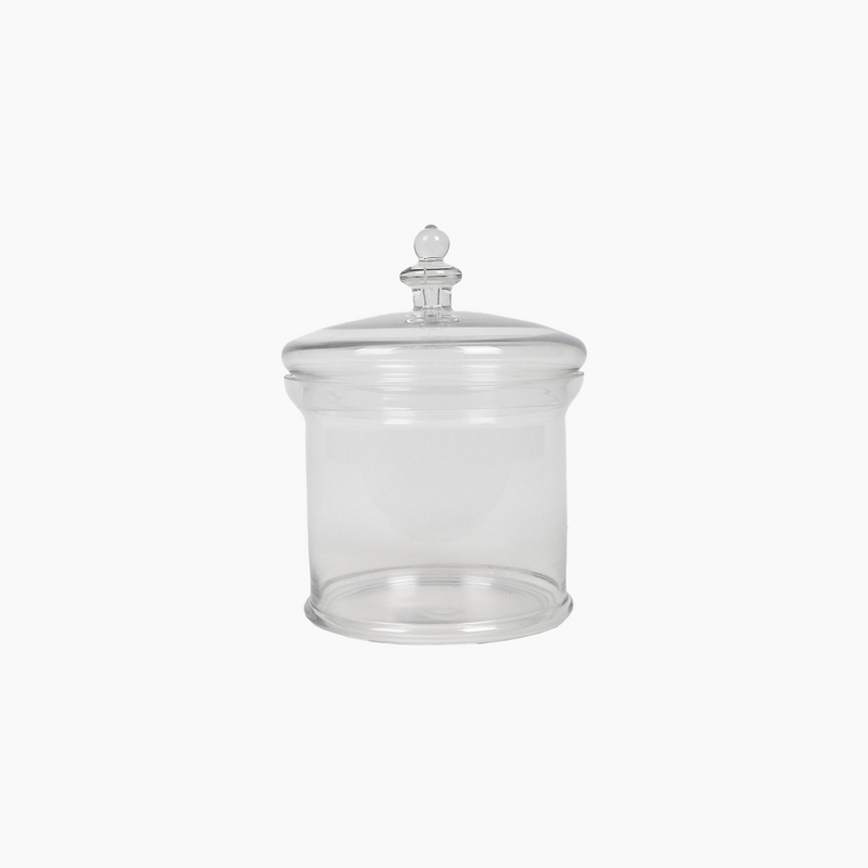 Glass Jar with Lid M 22X21X31cm