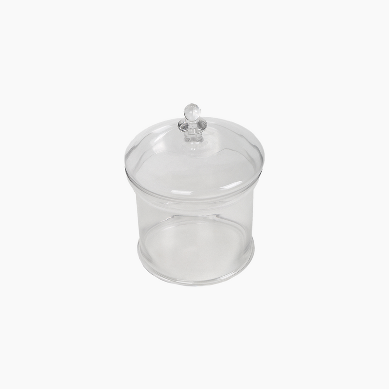 Glass Jar with Lid M 22X21X31cm