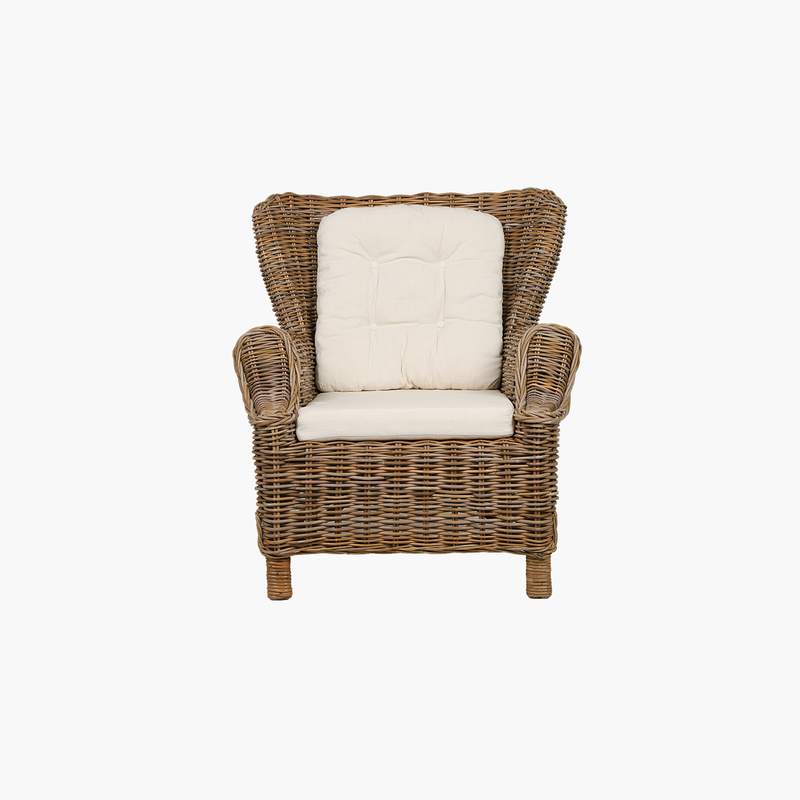Riviera Minderli Grey Rattan Koltuk