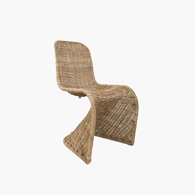 Riviera S Shape Rattan Sandalye