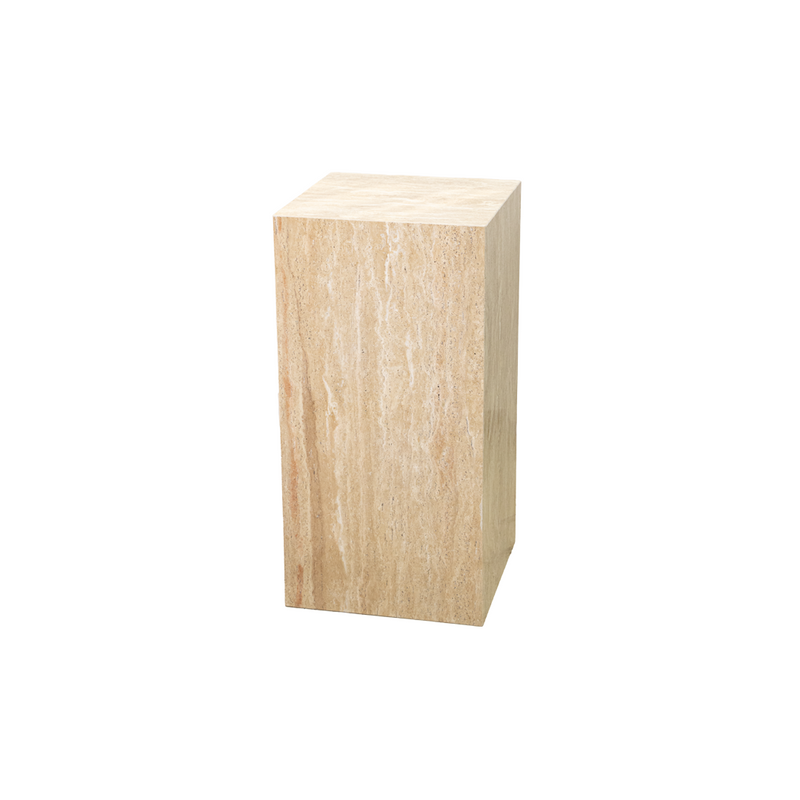 Travertine Stand 35x35x70cm