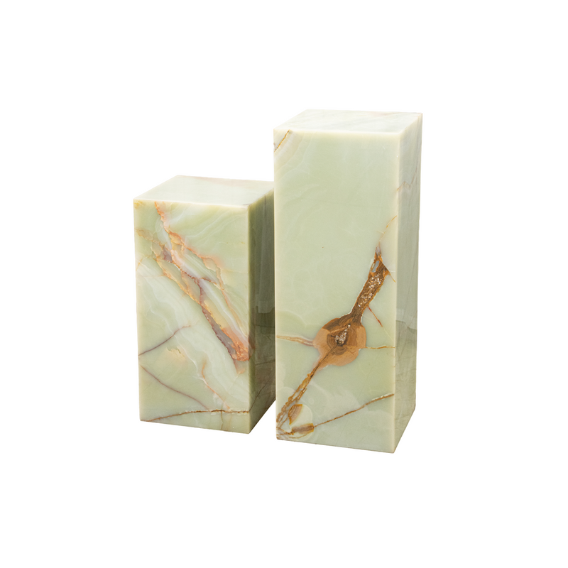 Marble Green Stand 30x30x80cm