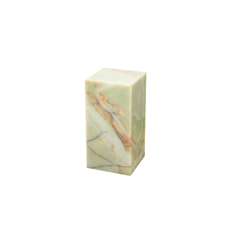 Marble Green Stand 30x30x60cm