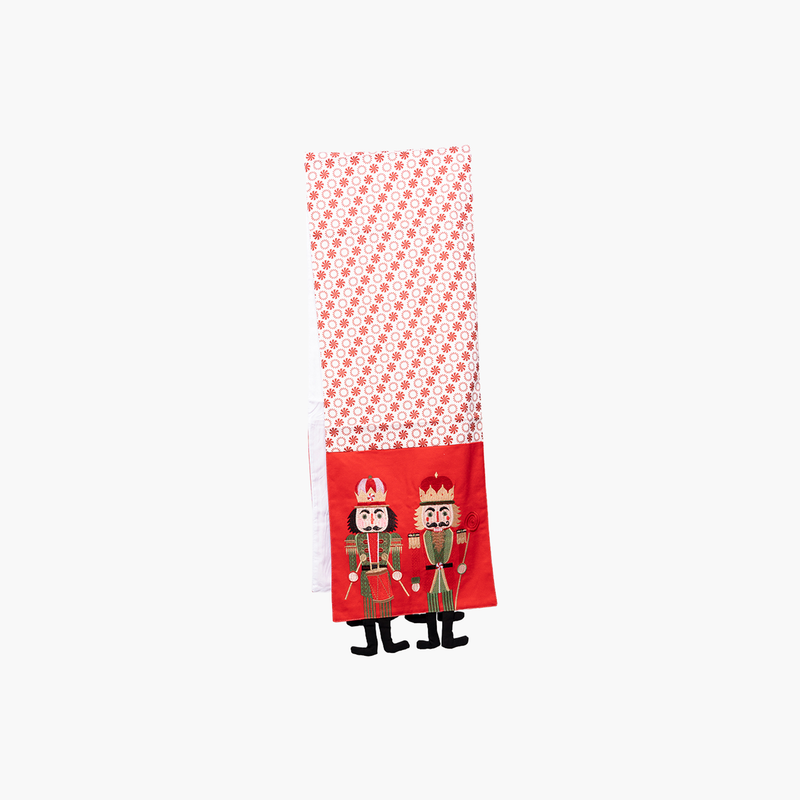 JC Kırmızı, Beyaz Nutcracker Runner 180cm