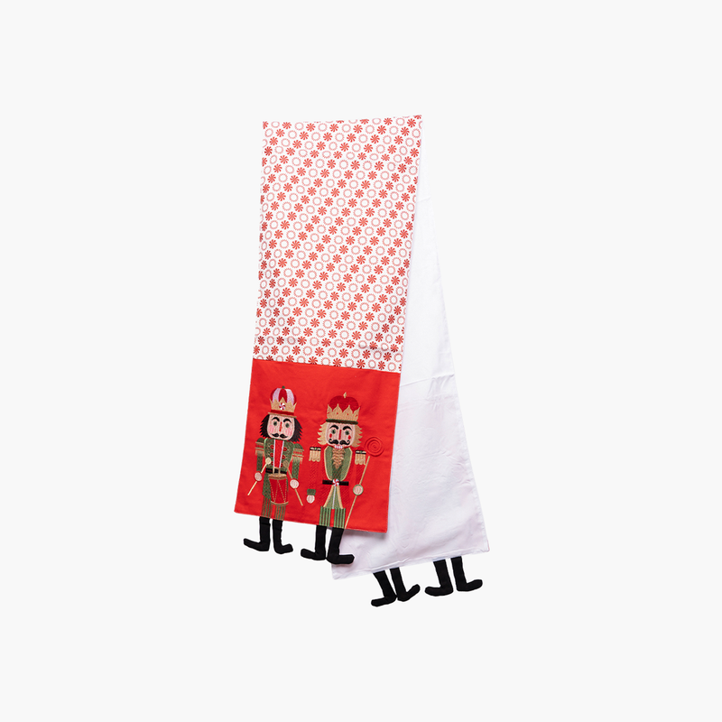 JC Kırmızı, Beyaz Nutcracker Runner 180cm