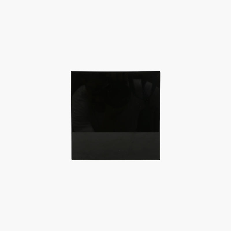 Cam Kare Stant Siyah M 18X18X5cm