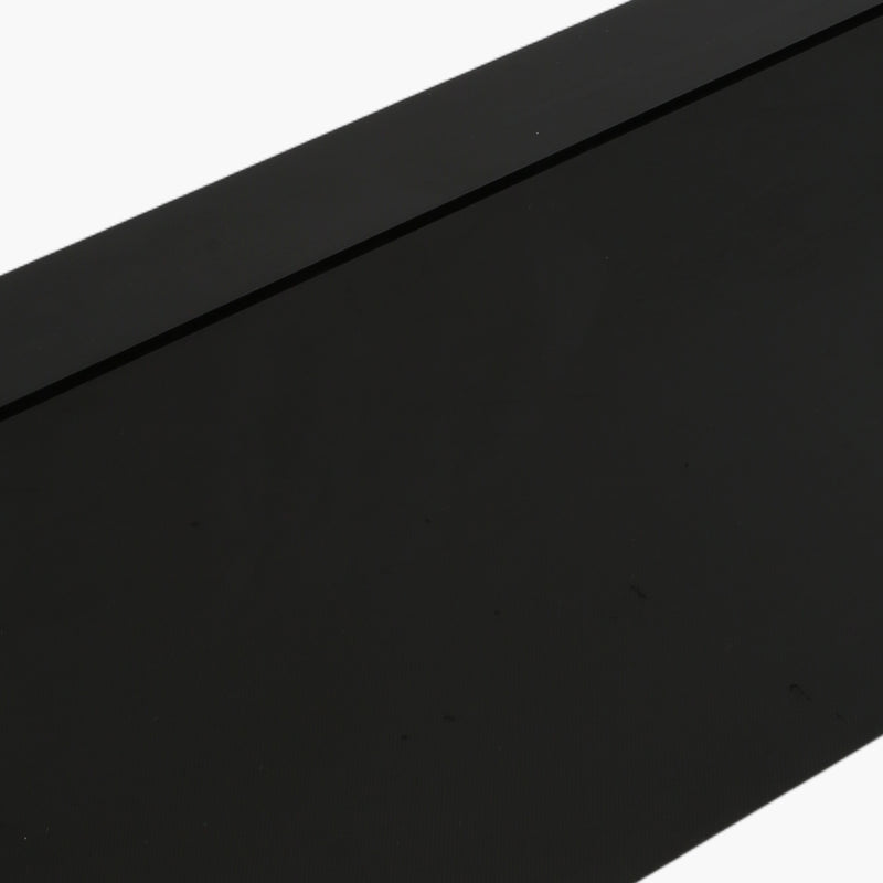 Cam Dikdörtgen Stant Siyah L 49X22X4cm