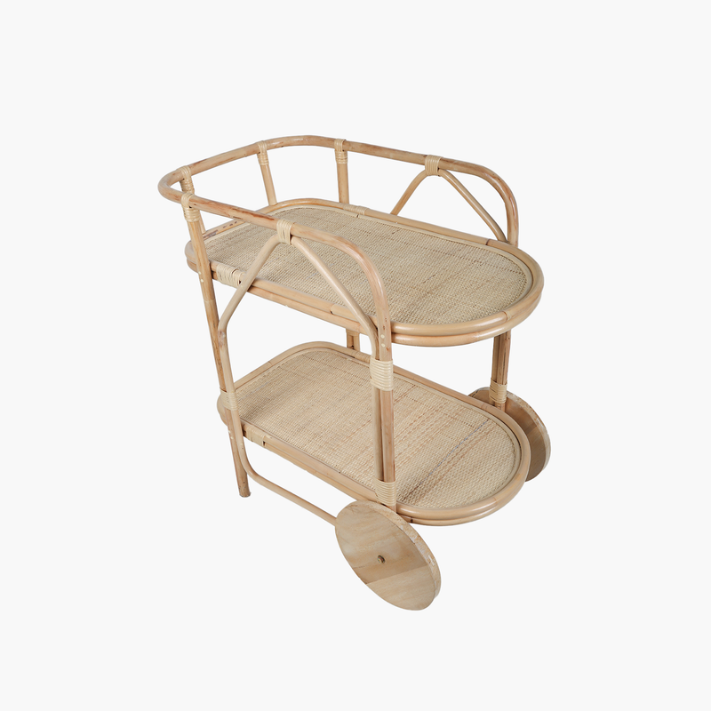 Servis Araba Rattan 77.5X47X76cm
