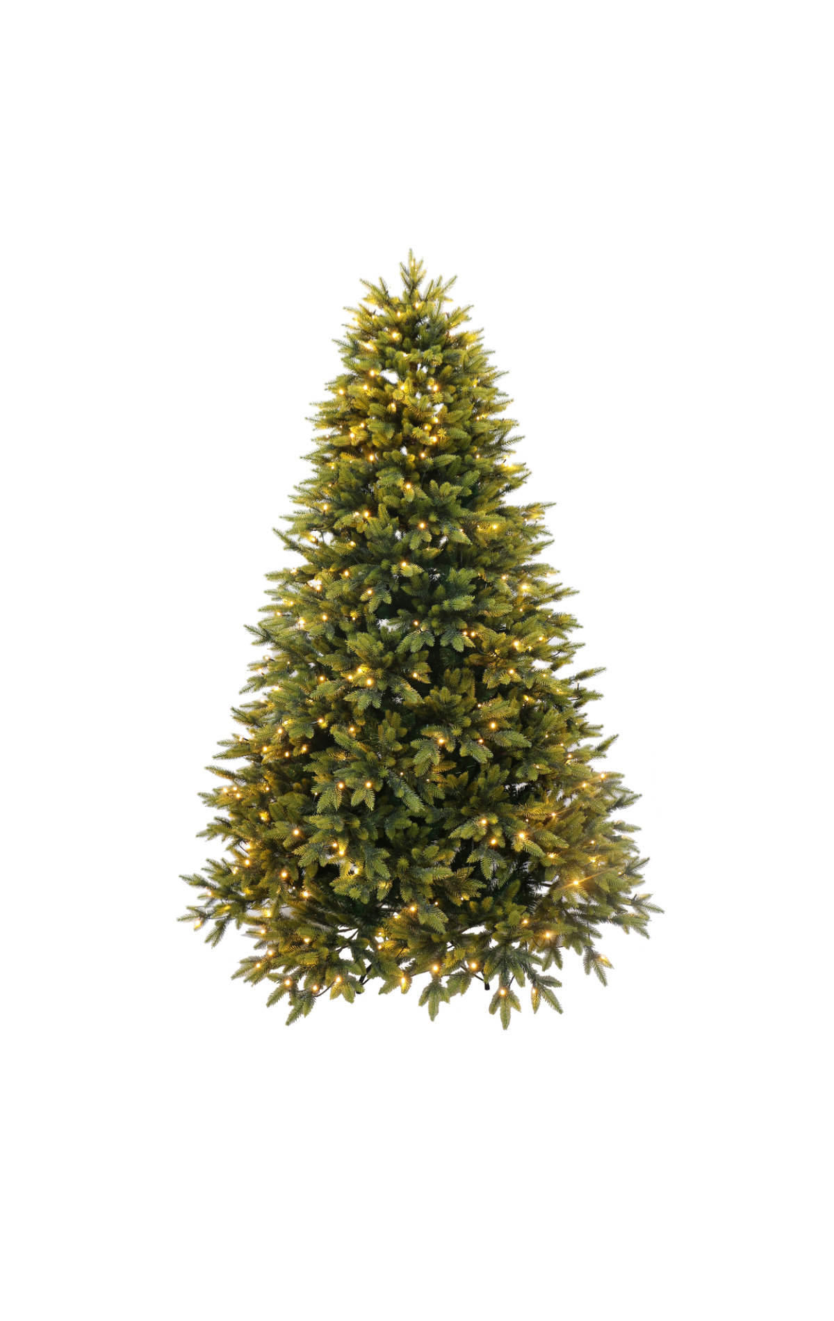 JC Green Christmas Tree 240cm (with integrated LED lights)