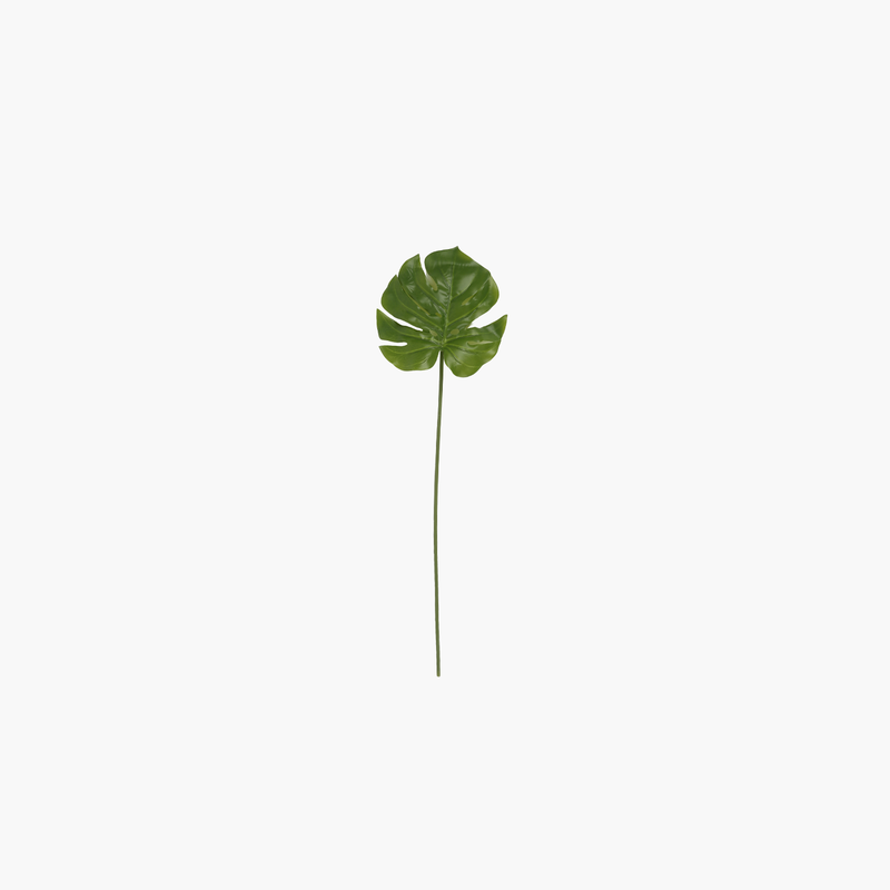 Büyük Monstera Yaprak Dal 71cm