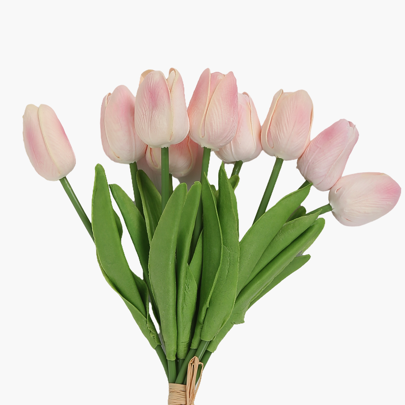 9'lu Lale Buket Pembe 32cm