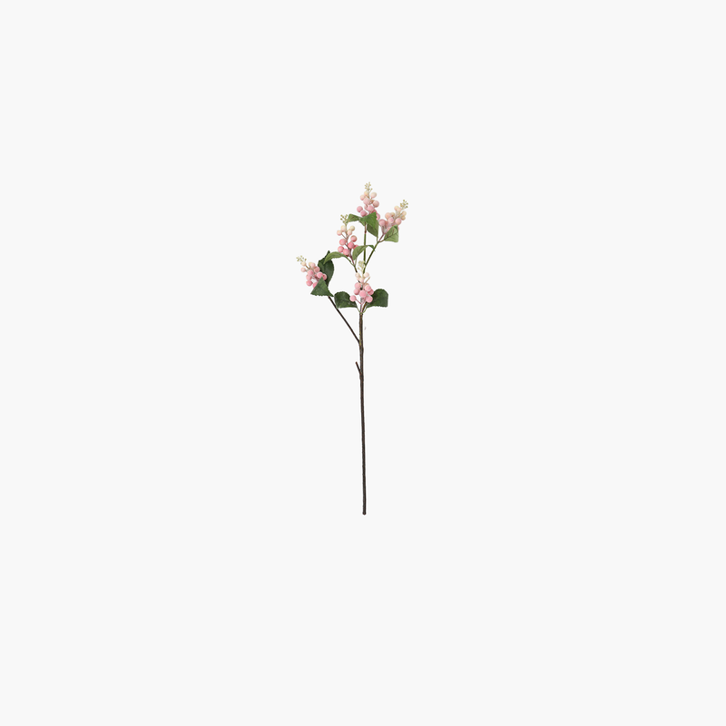 Meyveli Dal Beyaz-Pembe 74cm