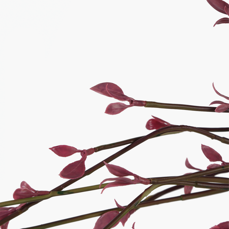 Dendrobium Multi-branched branch, red, 98cm